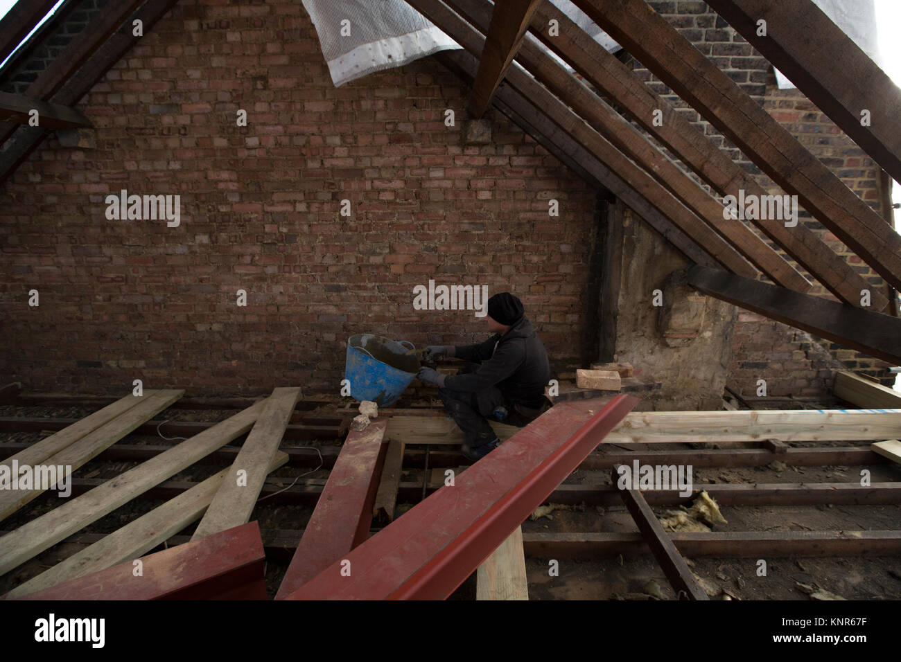 Casa di ristrutturazione, London, England, Regno Unito Foto Stock