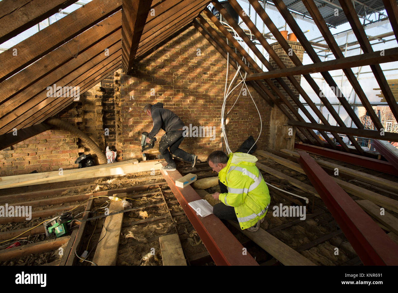 Casa di ristrutturazione, London, England, Regno Unito Foto Stock