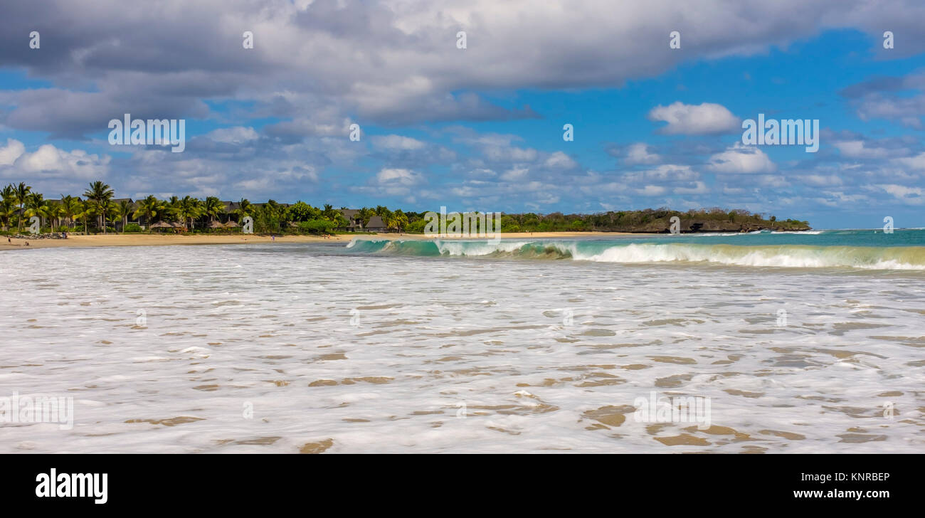Natadola Bay Beach Resort, Isole Figi Foto Stock