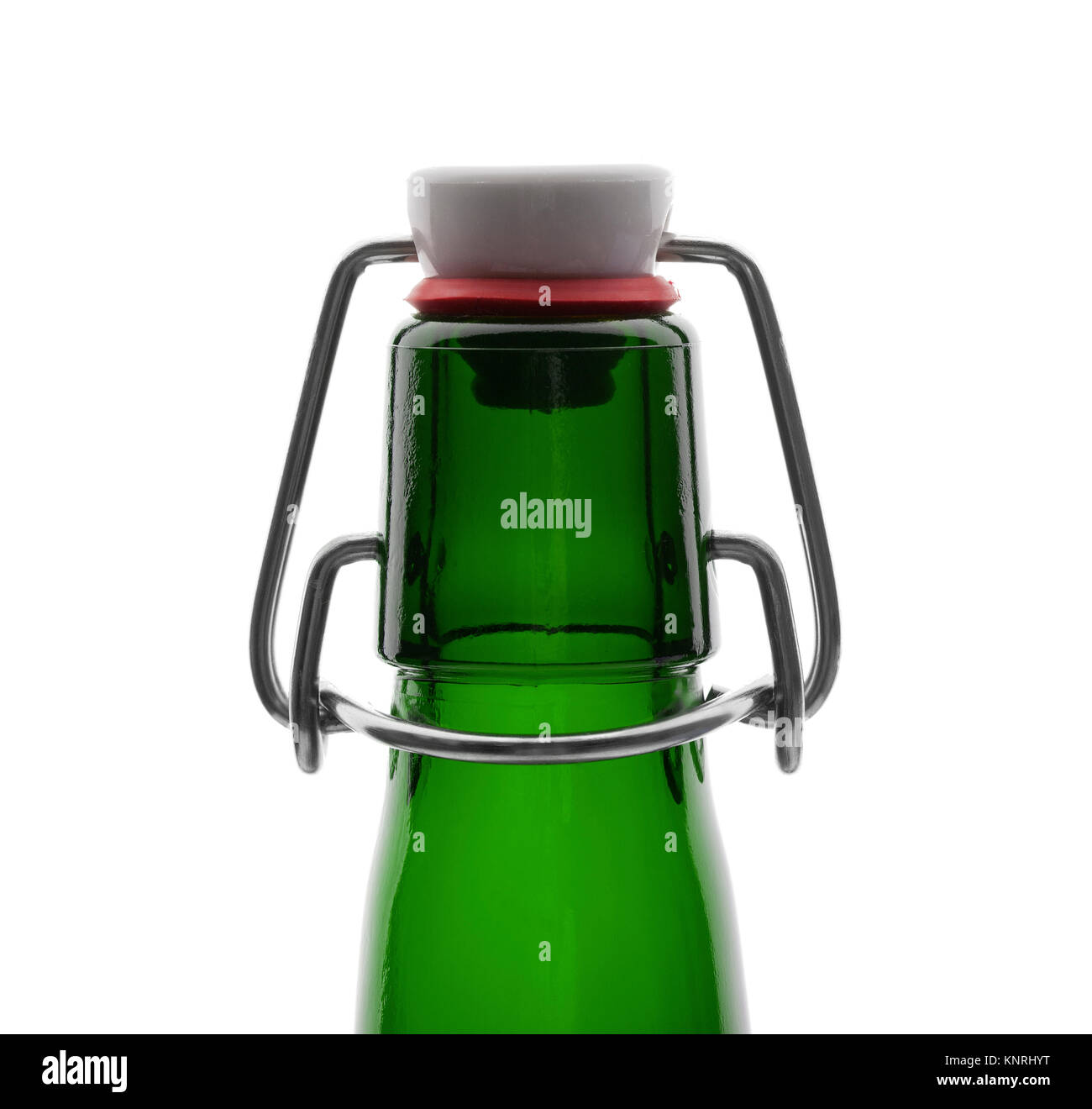 Brown swing top bottiglia di birra Foto Stock