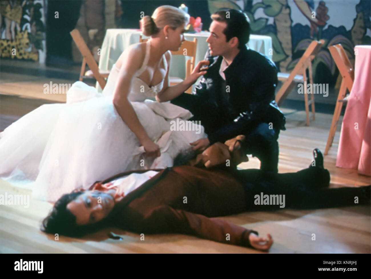 BUFFY the Vampire Slayer 1992 Twentieth Century Fox Film con Kristy Swanson e Luke Perry Foto Stock