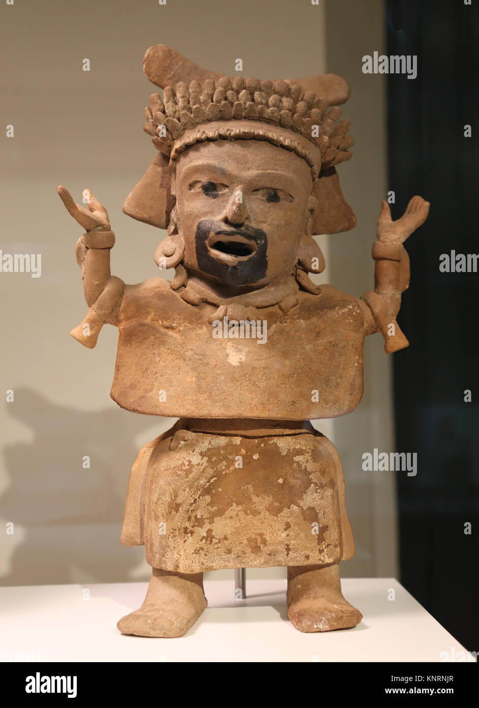 Mesoamerica. Cihuateteo figura femminile. Veracruz. Golfo del Messico. 300-900 A.C. Messico. Museo di Cutures del mondo. Barcellona. Spagna Foto Stock