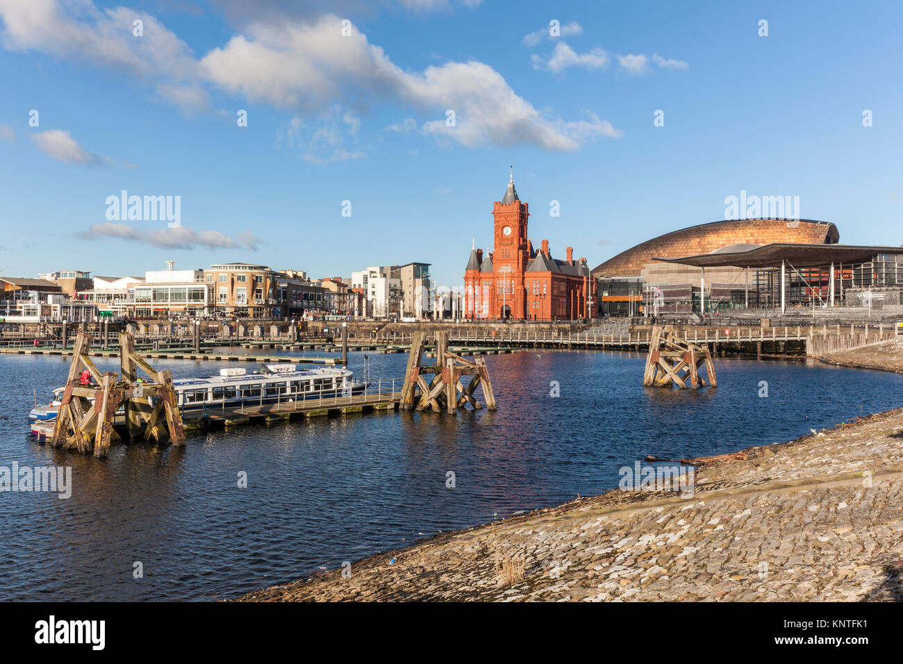 Cardiff Bay Foto Stock