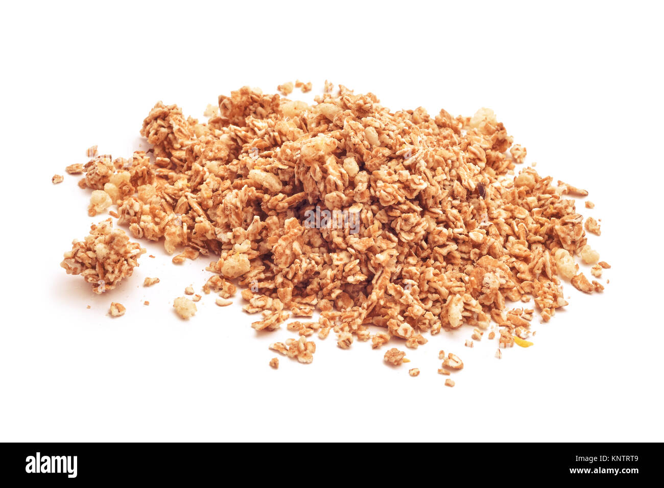 Riso Frumento cereali isolato su bianco Foto Stock