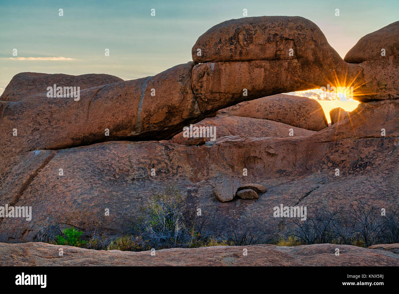 Arco di roccia Foto Stock