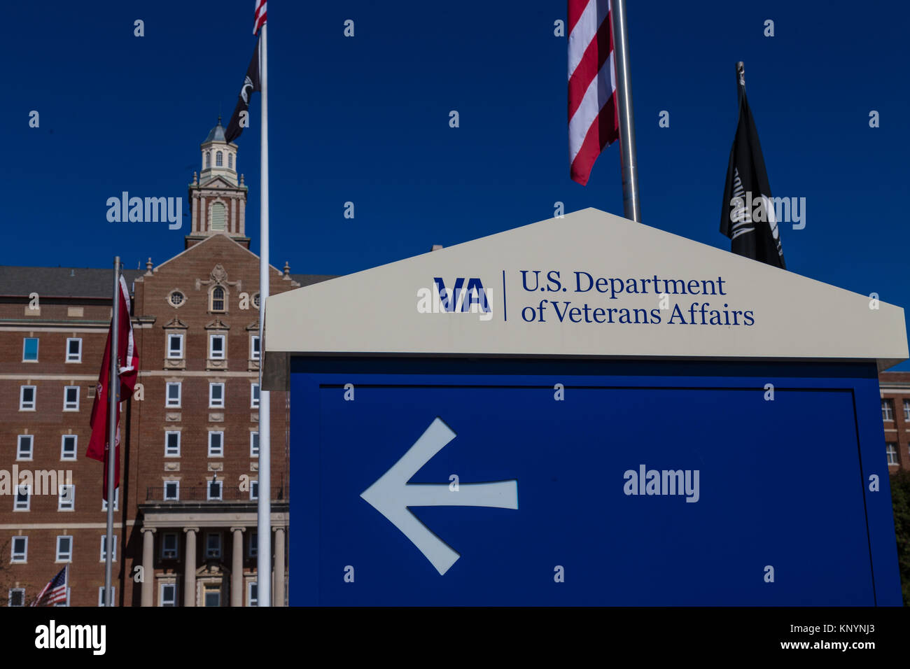 Il Libano, PA, Stati Uniti d'America - 5 Ottobre 2016: Close up del segno presso il dipartimento statunitense della Veterans Affairs Medical Center. Foto Stock
