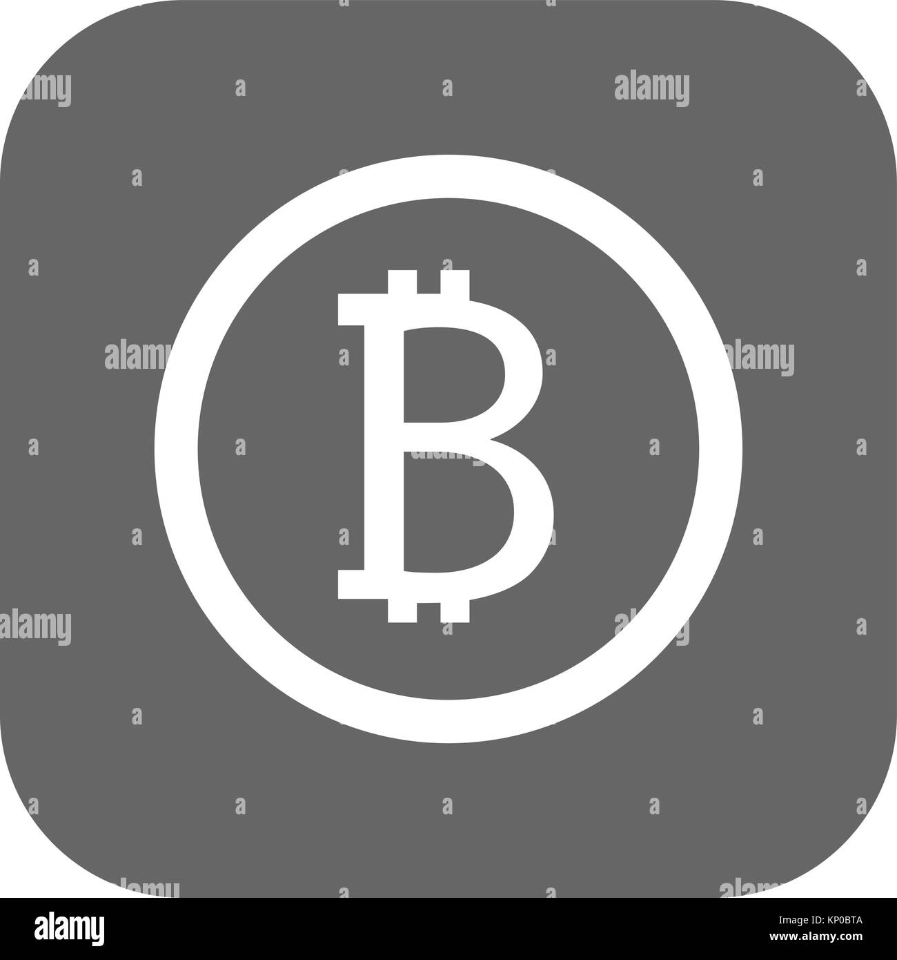 Segno Bitcoin Icona Per Denaro Per Internet Crypto Simbolo Di Valuta E Moneta Immagine Per Utilizzo In Progetti Web O Applicazioni Mobili Blockchain Sicura Basata Su Cryptocurrency Vettore Isolato Illustrazione Immagine E