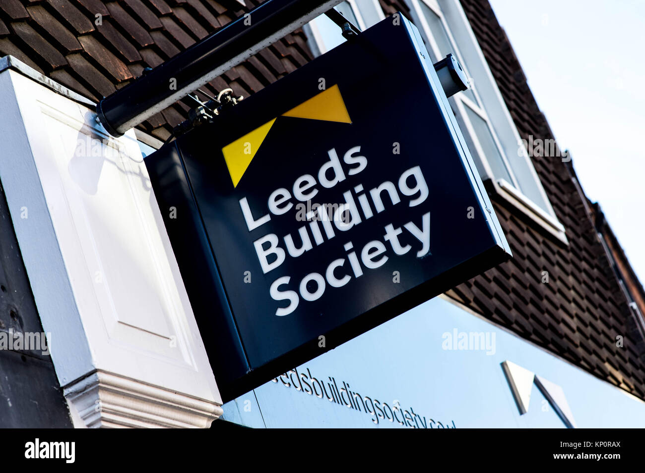Leeds Building Society cartello Foto Stock