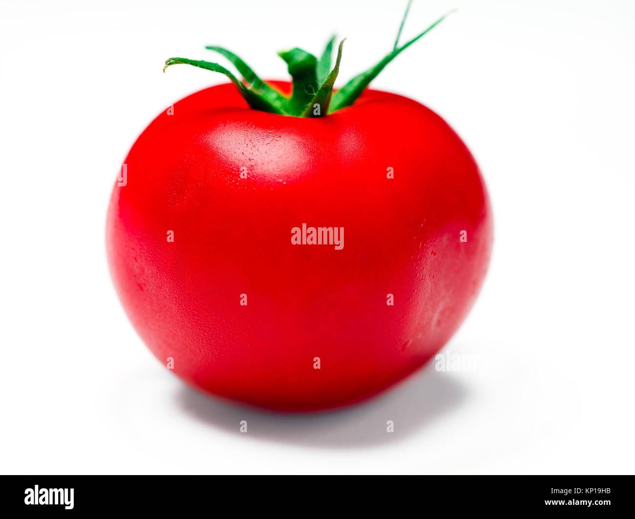 singolo pomodoro Foto Stock