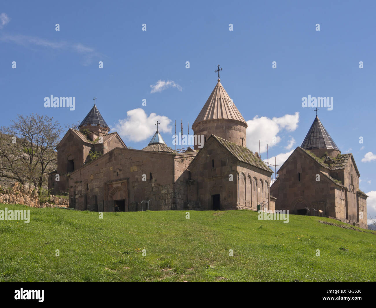 Goshavank Complesso del Convento nel villaggio di Gosh in Armenia risale a ca 1200 ANNUNCIO Foto Stock