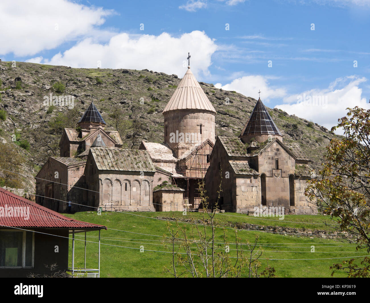 Goshavank Complesso del Convento nel villaggio di Gosh in Armenia risale a ca 1200 ANNUNCIO Foto Stock