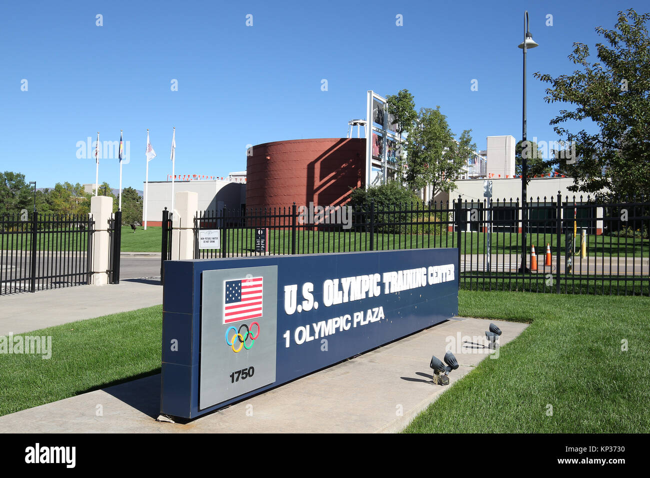 Gli Stati Uniti Olympic Training Center in Colorado Springs, Colorado. Foto Stock