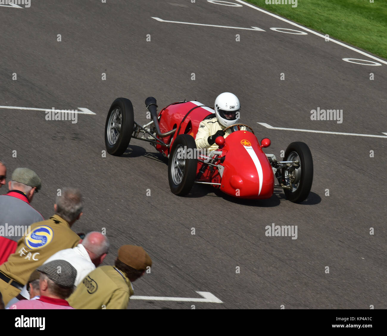 Staride Norton, Conte di marzo trofeo, Goodwood, 2015 40's, 50's, 500cc, 2015, il circuito da corsa, Classic Cars, Conte di marzo trofeo, entertainmen Foto Stock