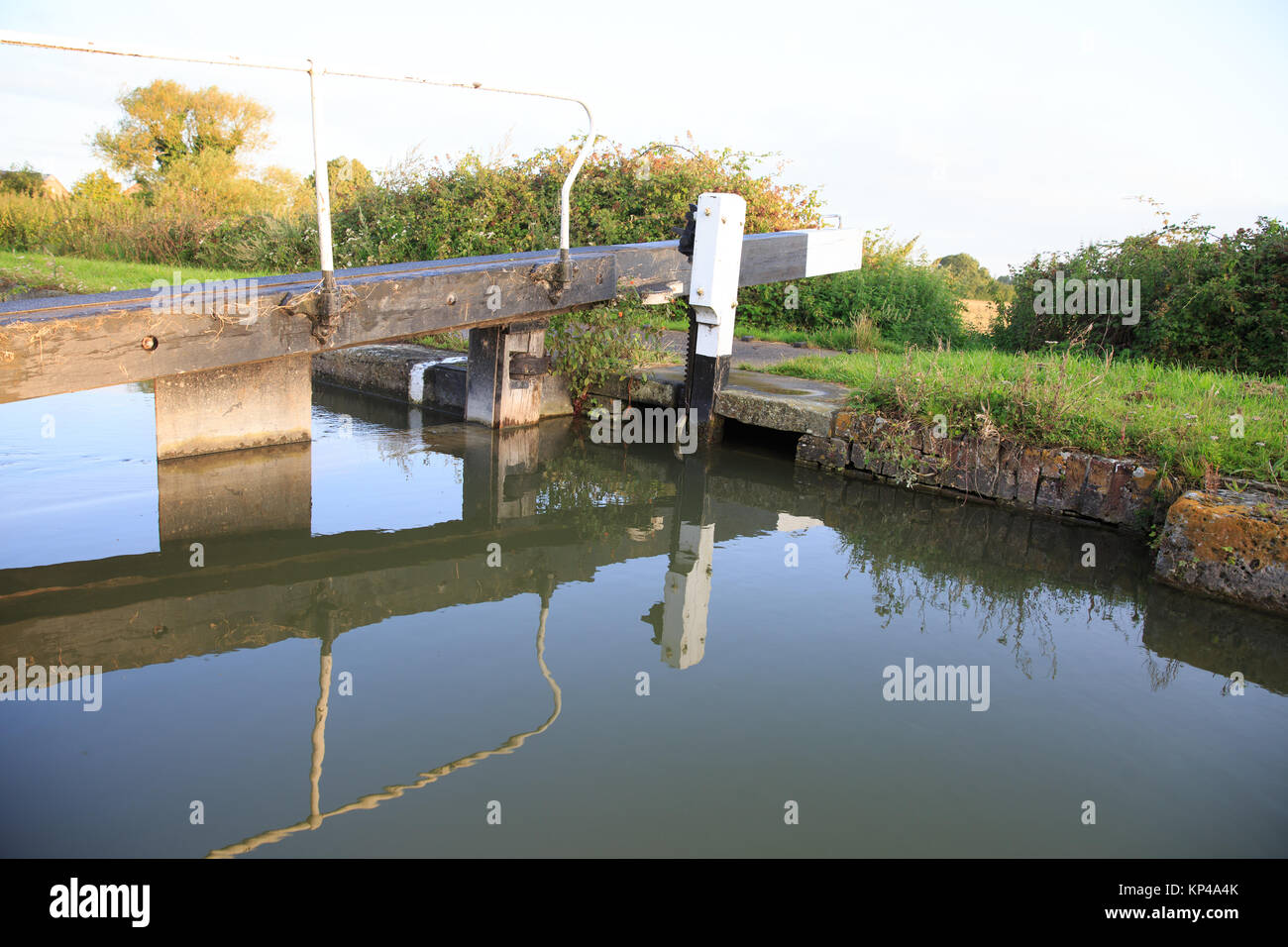Viste lungo Canal a lunga Marston Hertfordshire Foto Stock