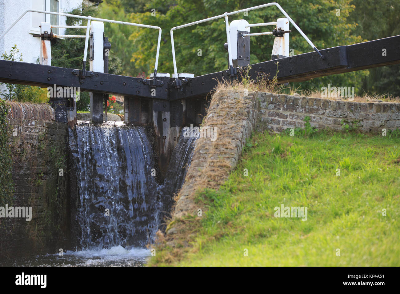 Viste lungo Canal a lunga Marston Hertfordshire Foto Stock