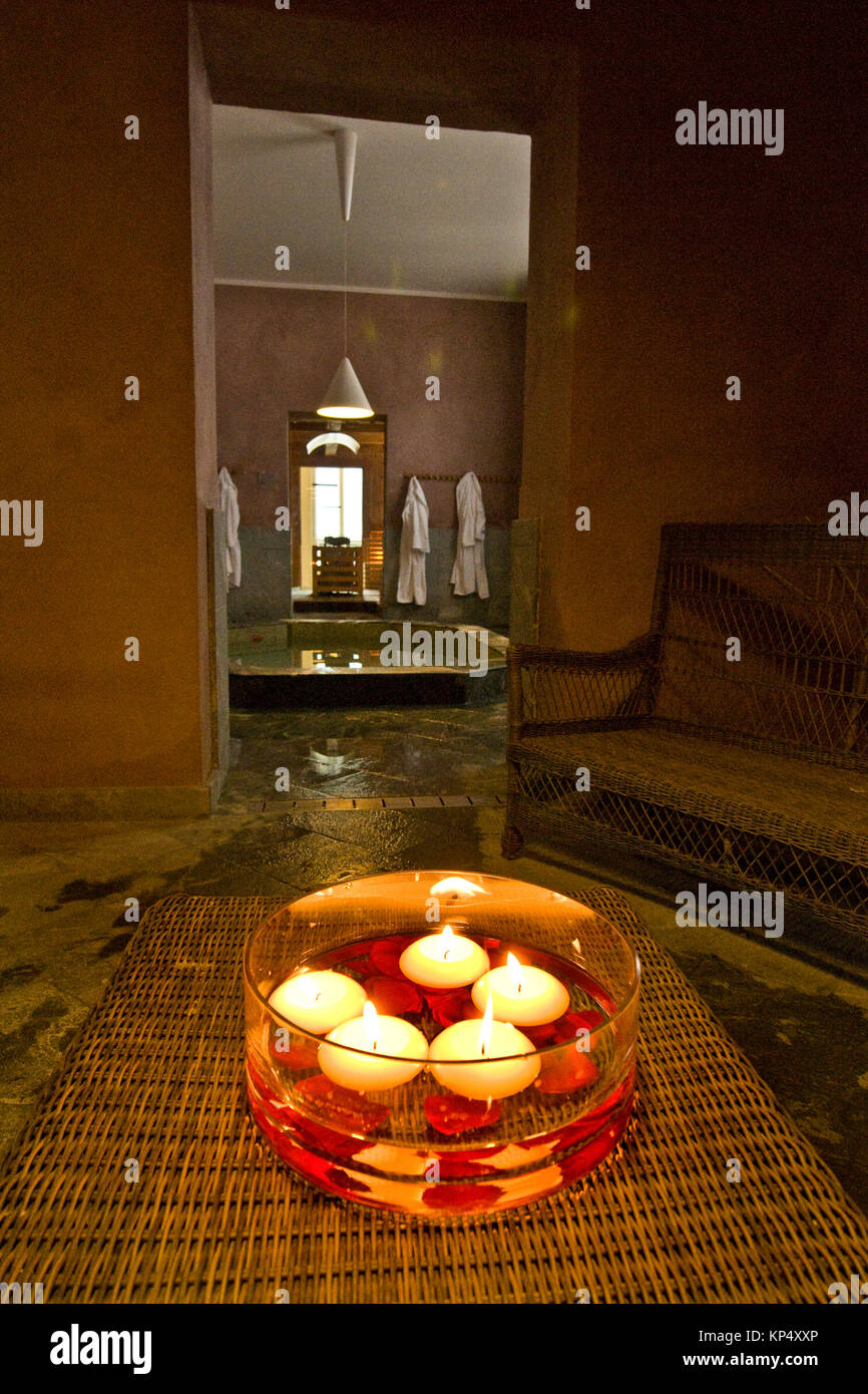 Pré-Saint-Didier Spa, Valle d'Aosta, Italia Foto Stock