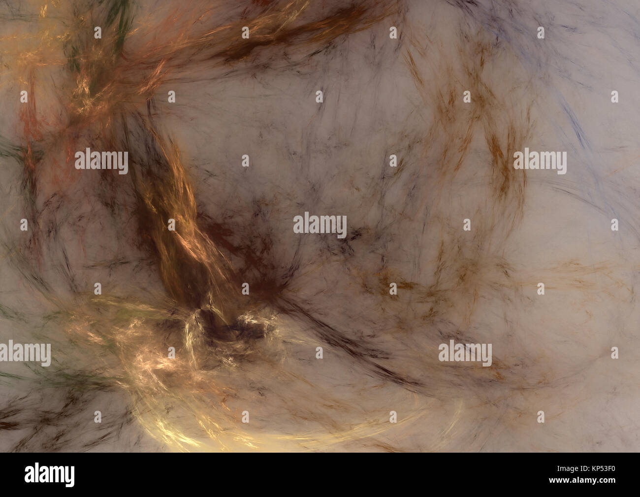 Fiamma frattali generati digitalmente immagine Foto Stock