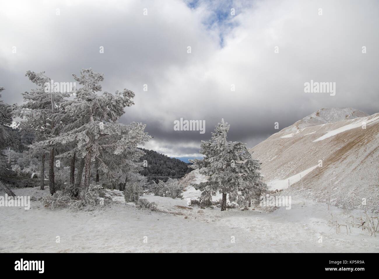 Belle montagne invernali paesaggio gudar sierra teruel aragona ... Immagini invernali belle