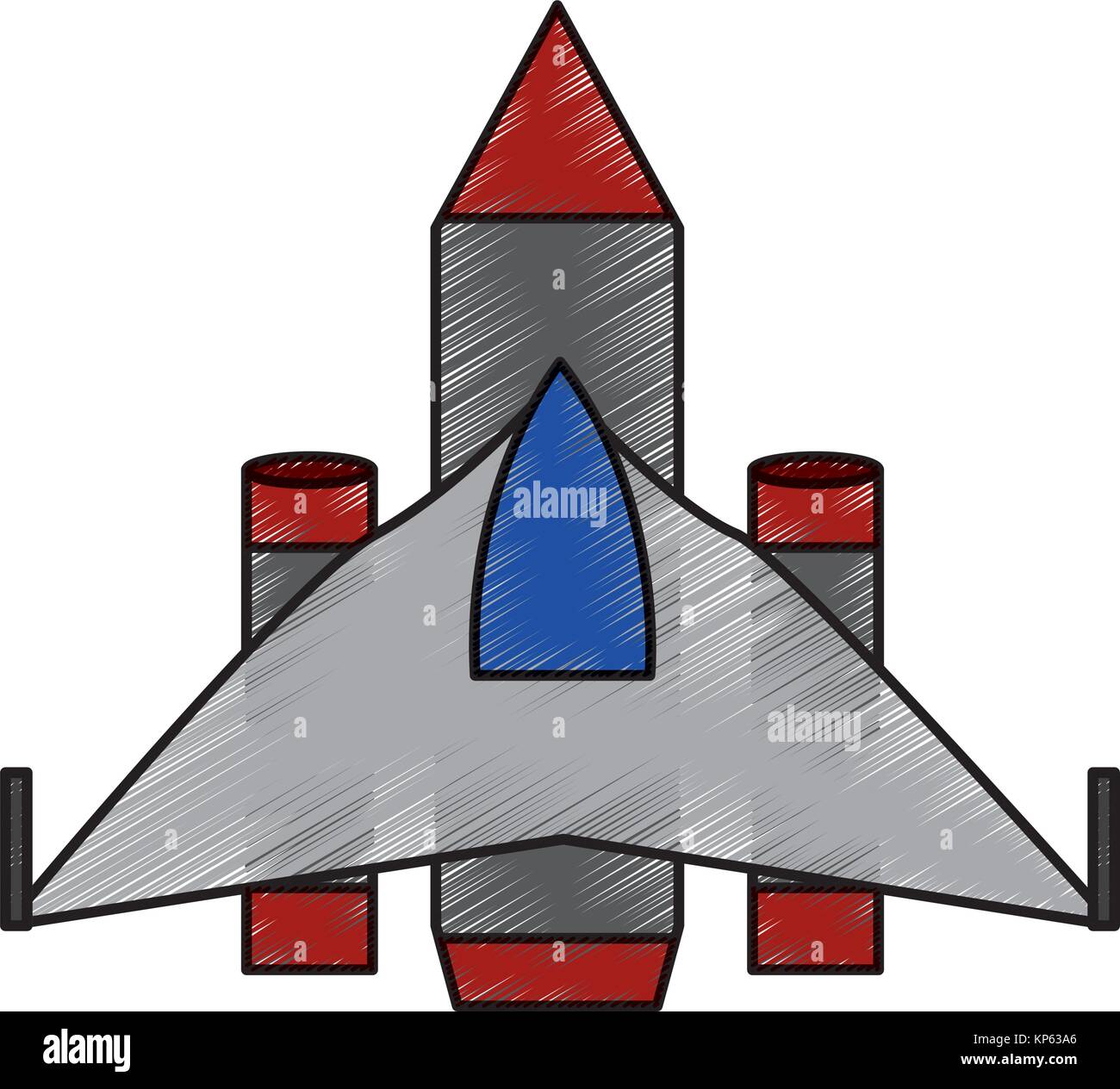 Piano isolato design Illustrazione Vettoriale