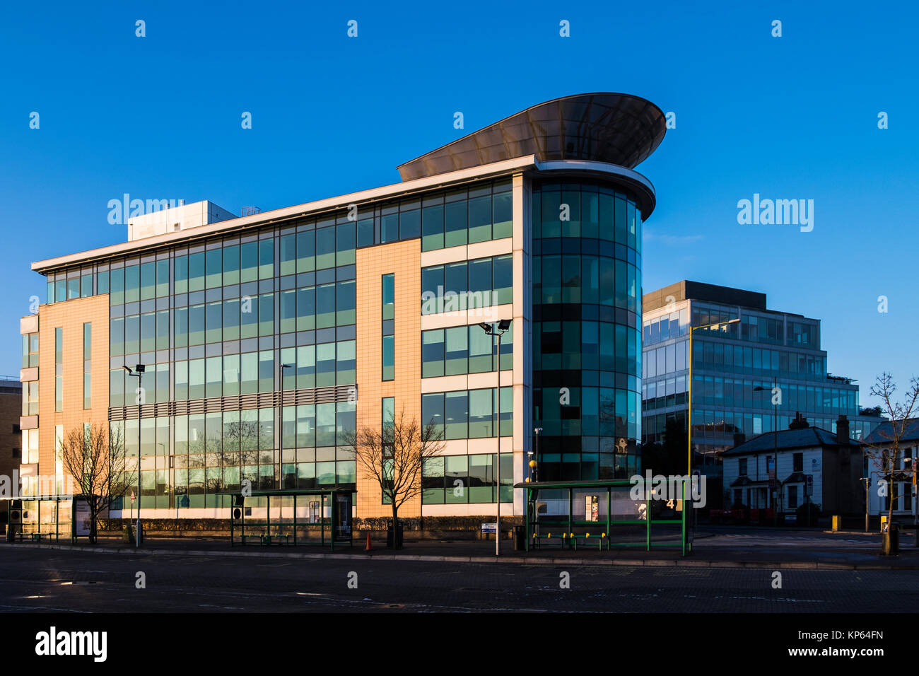 Edificio per uffici a 64 Clarendon Road, Watford, Hertfordshire, England, Regno Unito Foto Stock