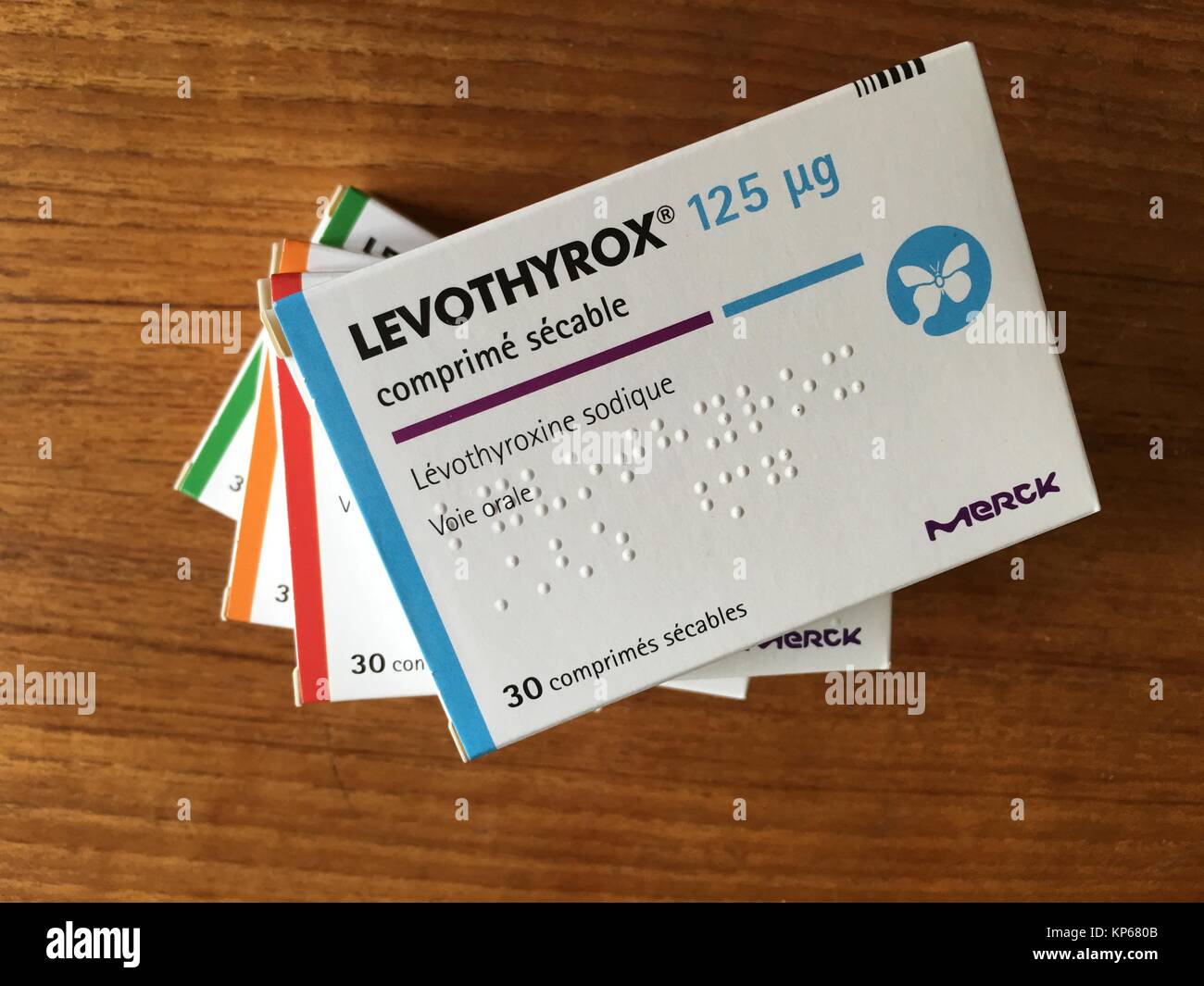 LEVOTHYROXINE Foto Stock