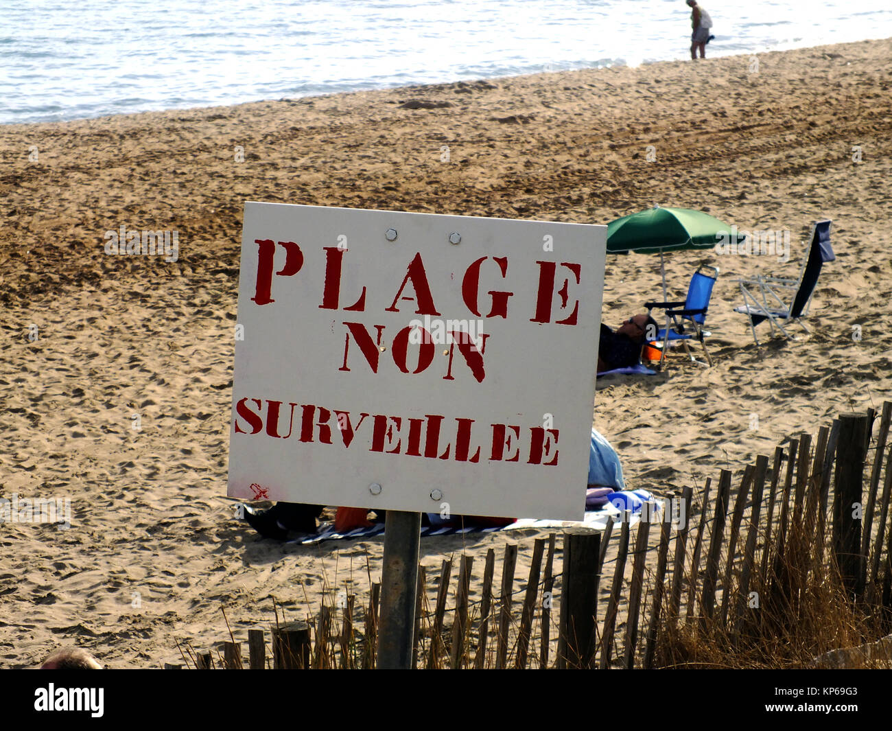 SPIAGGIA Foto Stock