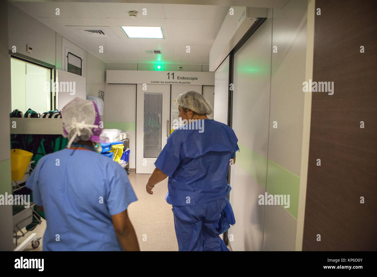 Gli interventi di chirurgia ambulatoriale Foto Stock