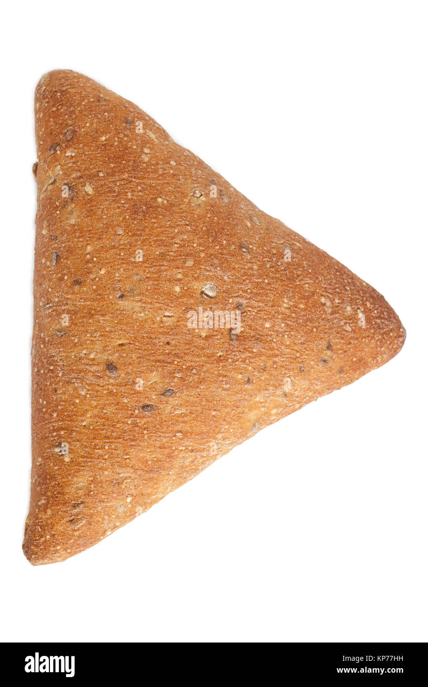 Pane a forma di triangolo Foto Stock