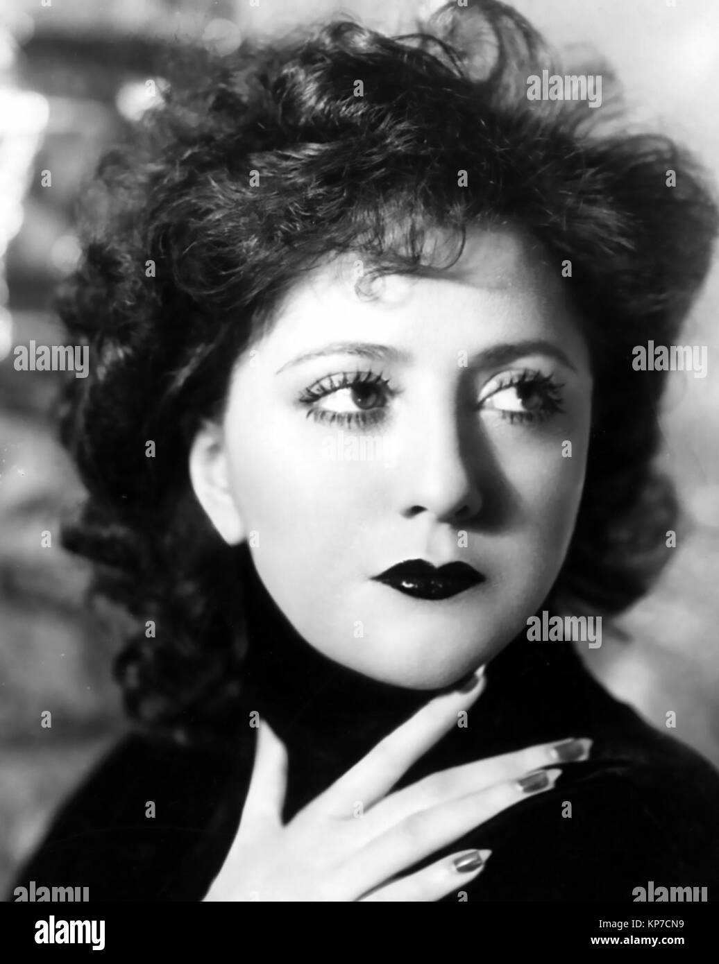 HELEN MORGAN (1900-1941) American cantante e attrice cinematografica circa 1930 Foto Stock