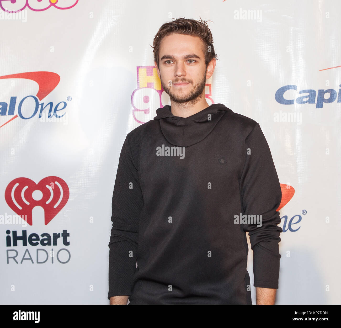 DJ Zedd a iHeartRadio Jingle Ball 2017. Foto Stock