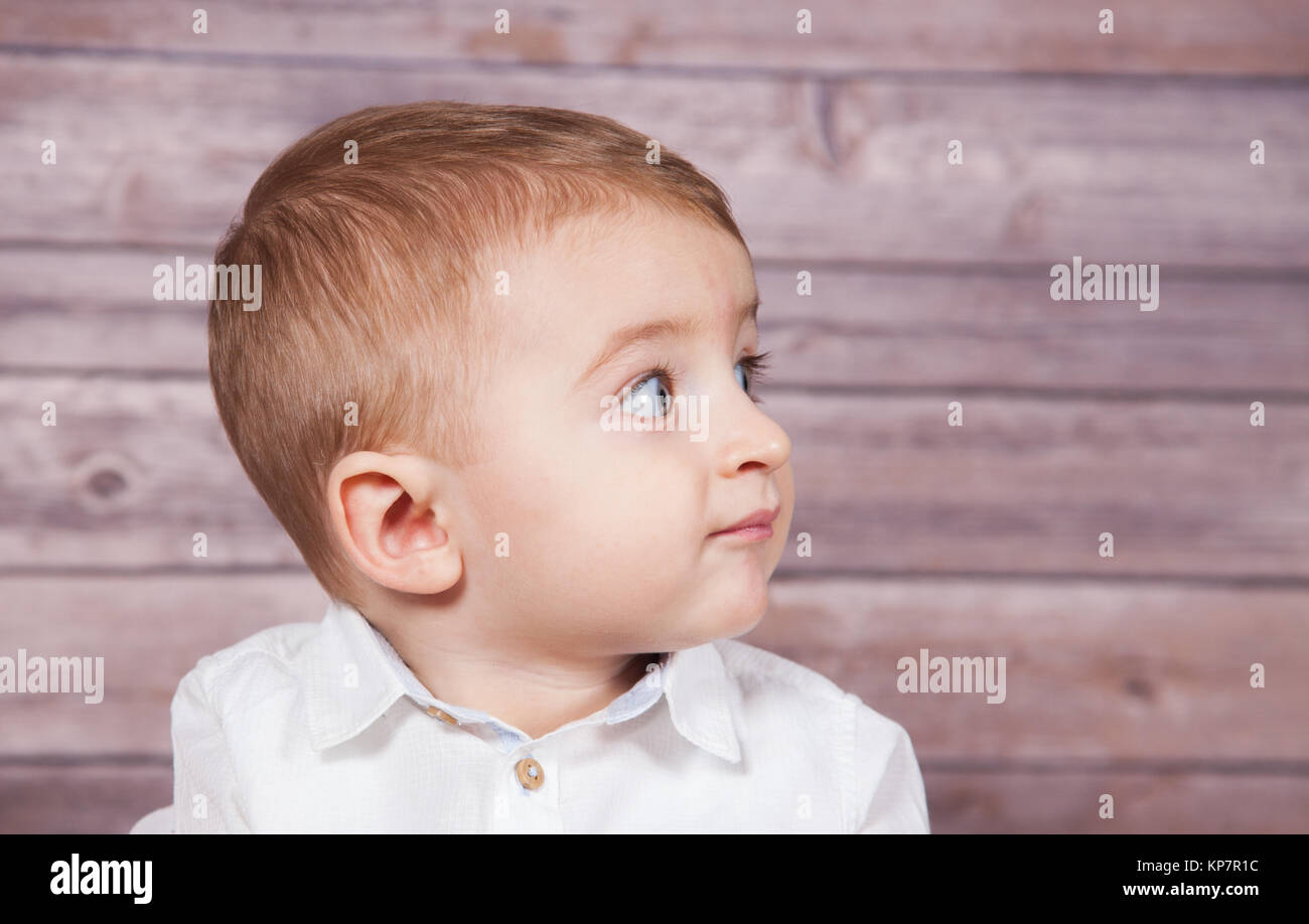 Baby boy ritratto Foto Stock