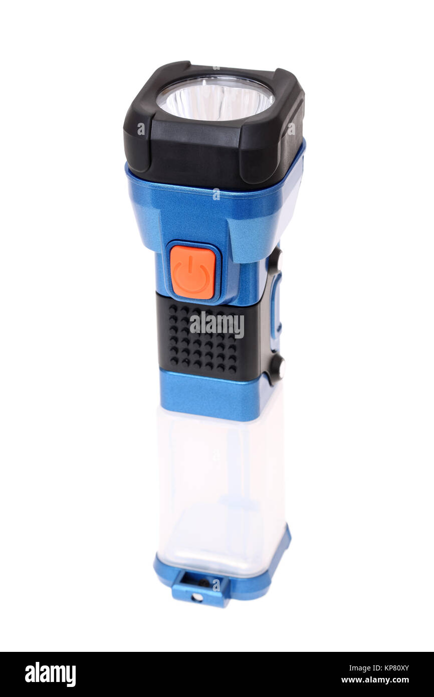 Elettrica torcia tascabile Foto Stock