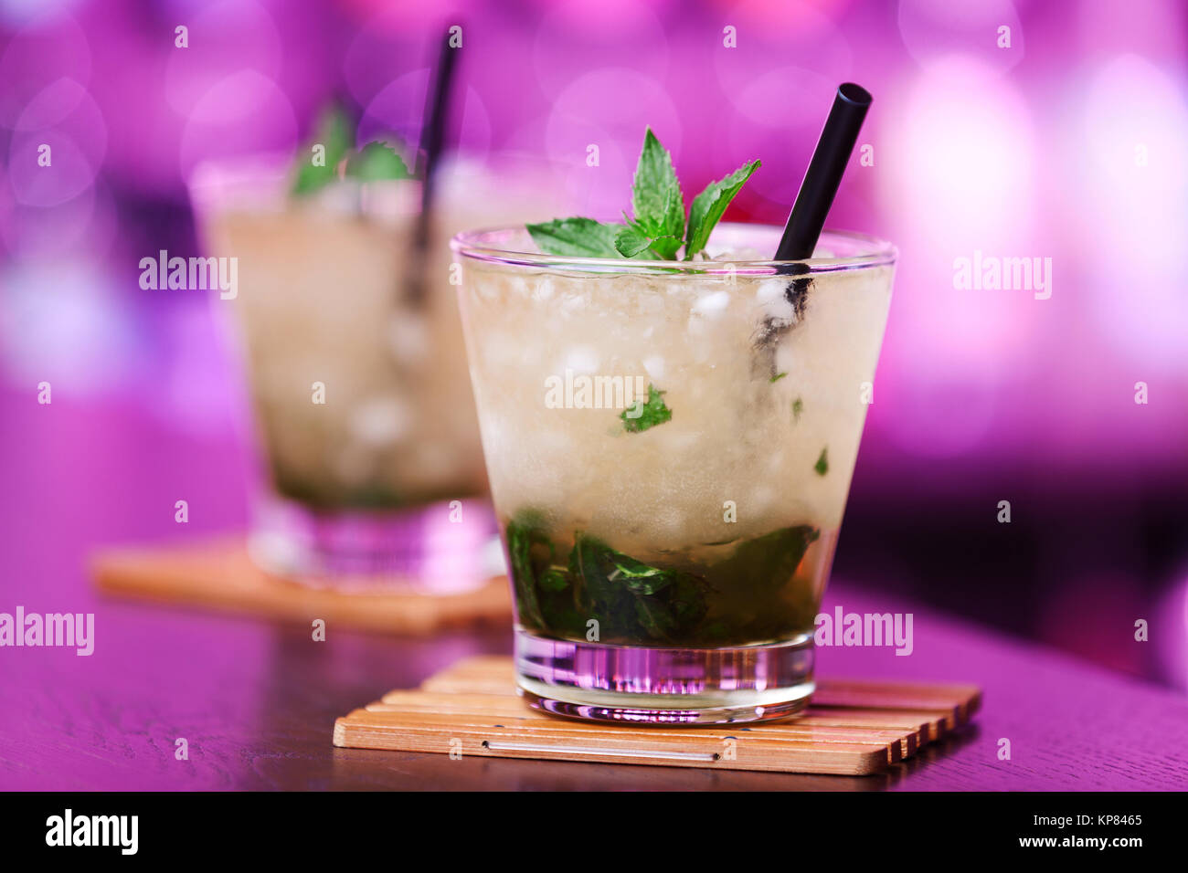 Cocktail collection - Mint Julep,Cocktail collection - Mint Julep,Cocktail collection - Mint Julep,Cocktail collection - Mint Julep Foto Stock