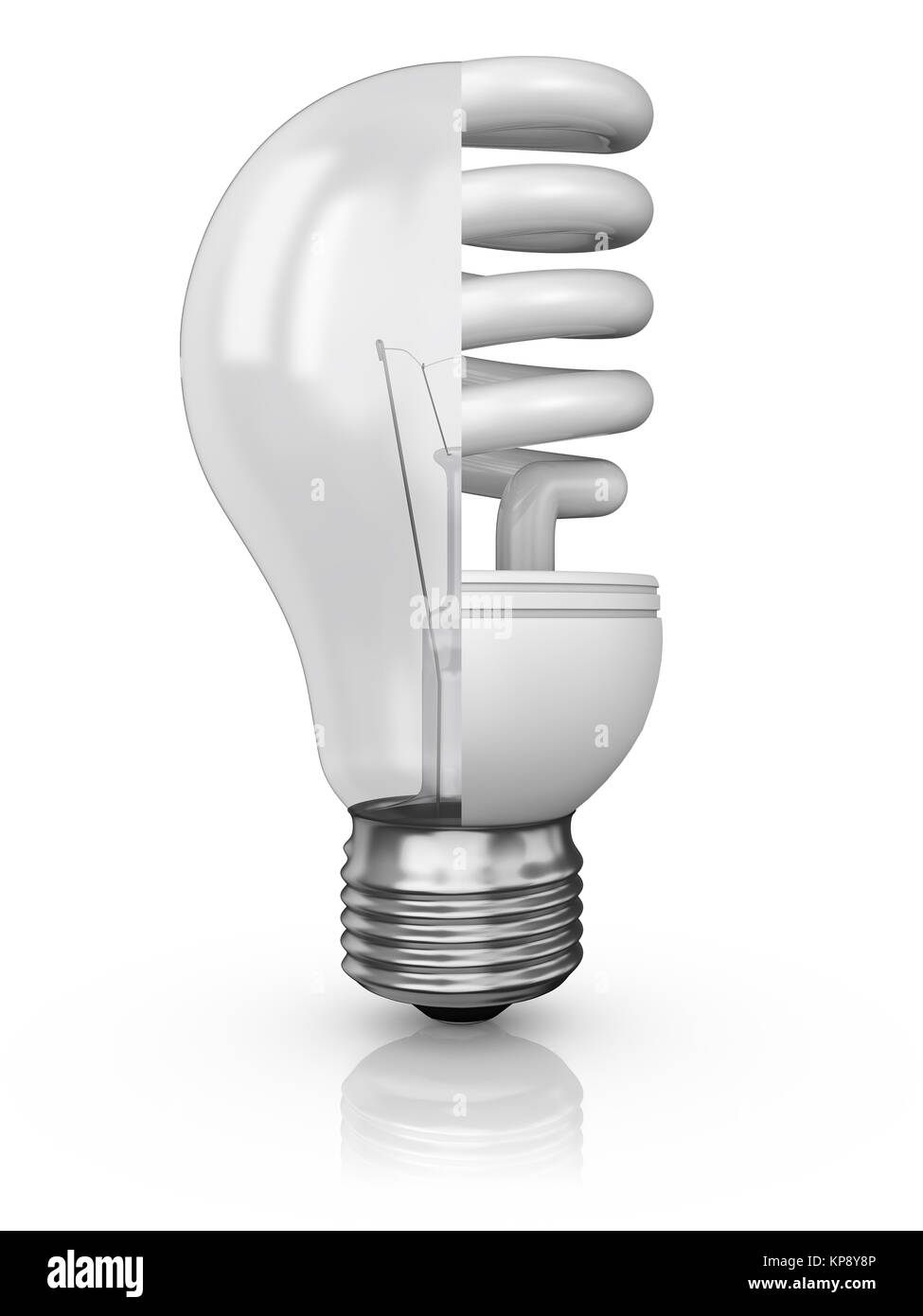 Collage di lampade Foto Stock