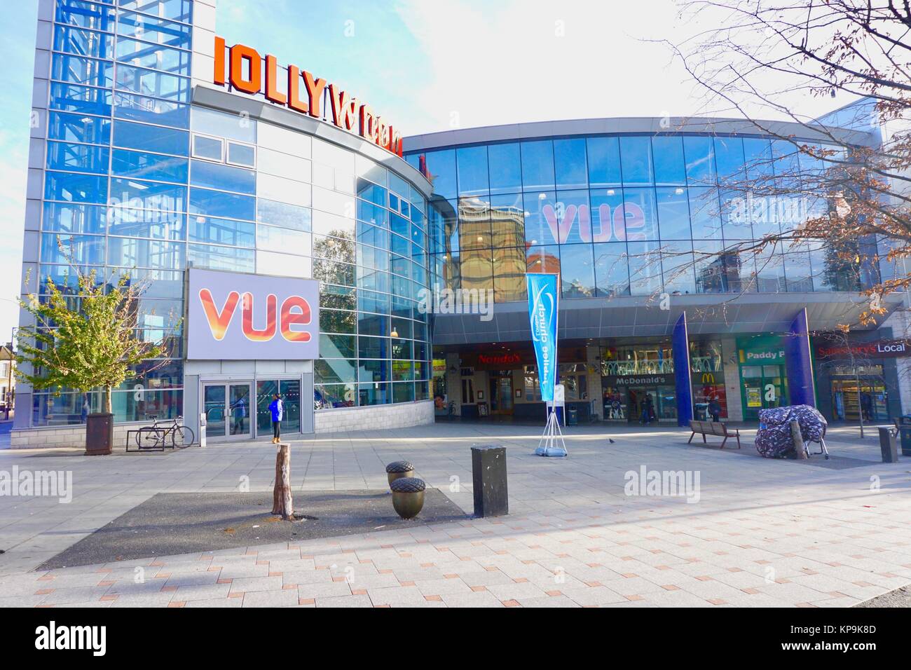 VUE Cinema in Woodgreen High Street a Londra, Regno Unito Foto Stock