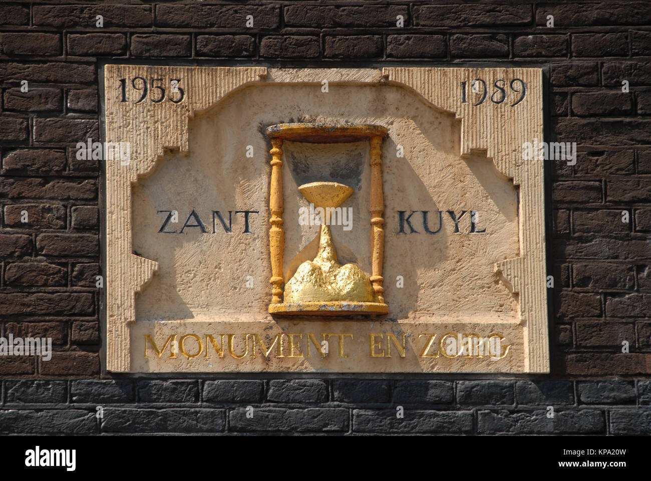 Amsterdam House segni Foto Stock