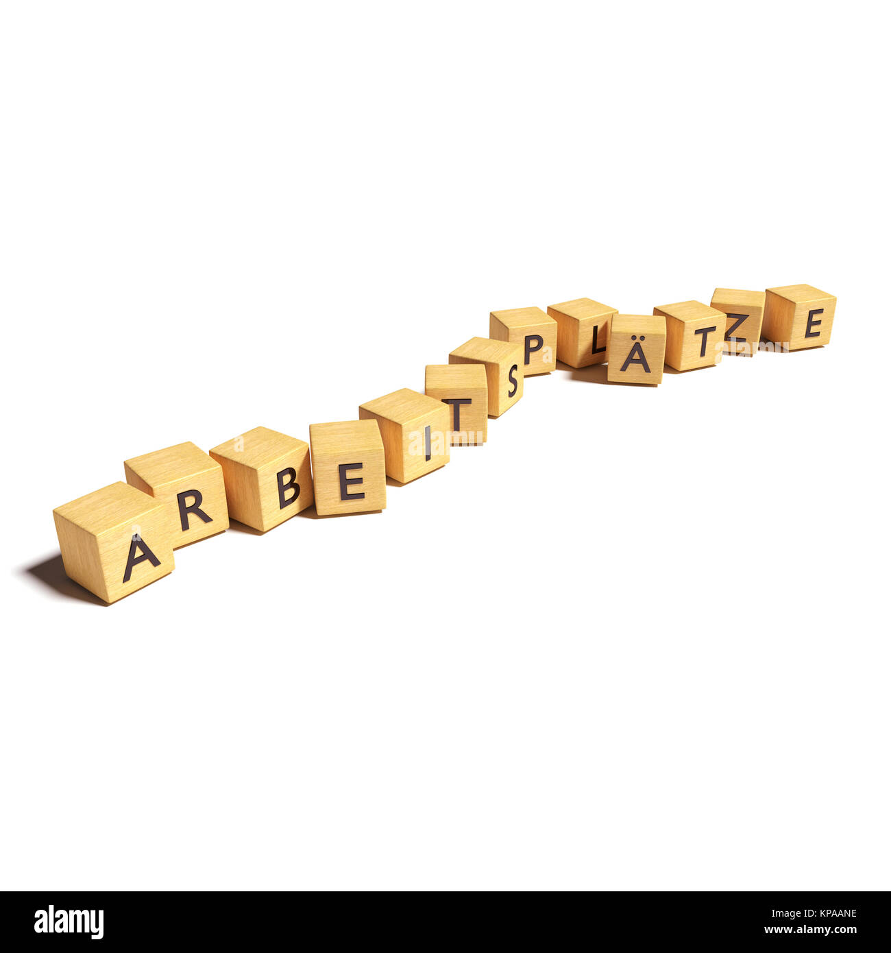 Dadi con i lavori Foto Stock