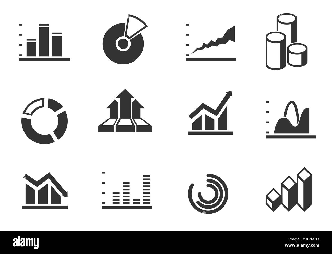 Grafico informazioni Foto Stock