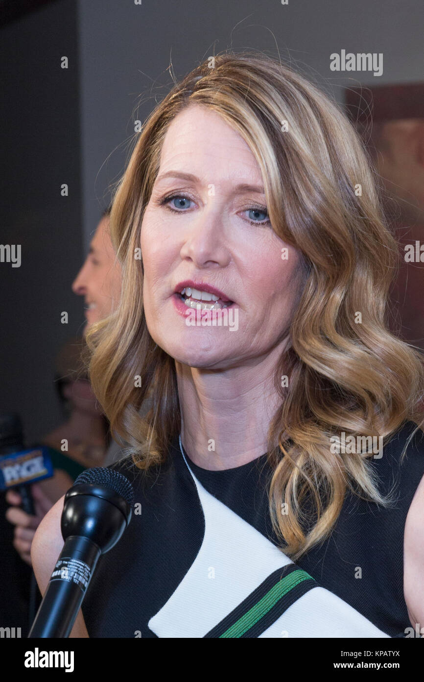 New York, Stati Uniti. Xiv Dic, 2017. New York, NY - Dicembre 14, 2017: Laura Dern assiste New York donne in Film & Television 38th MUSE annuale dei premi al Hilton Midtown Credito: lev radin/Alamy Live News Foto Stock