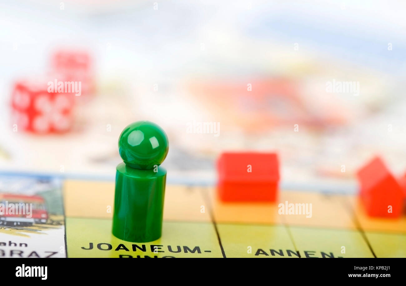 Gesellschaftsspiel DKT, Ã·sterreich-Ausgabe - gioco di bordo DKT Foto Stock