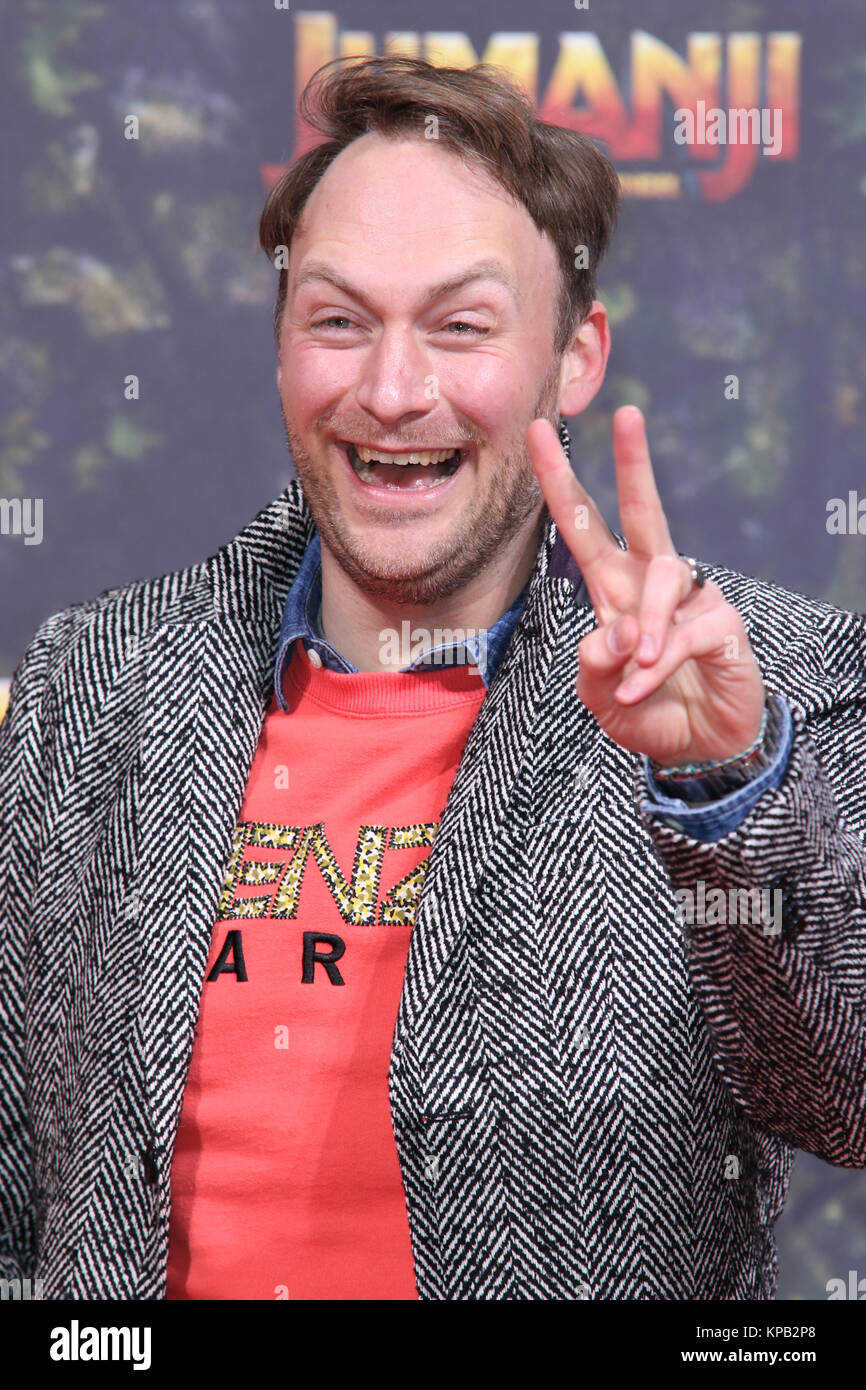 Berlino, Germania, 06 dicembre, 2017. Martin Stange frequentando il 'Jumanji: Welcome To The Jungle' Premiere detenute in corrispondenza del CineStar, Sony Center di Potsdamer Platz, Foto Stock