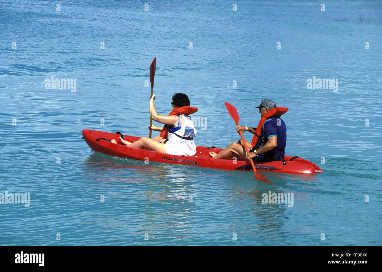 Palm Beach, Aruba, Antille olandesi Foto Stock