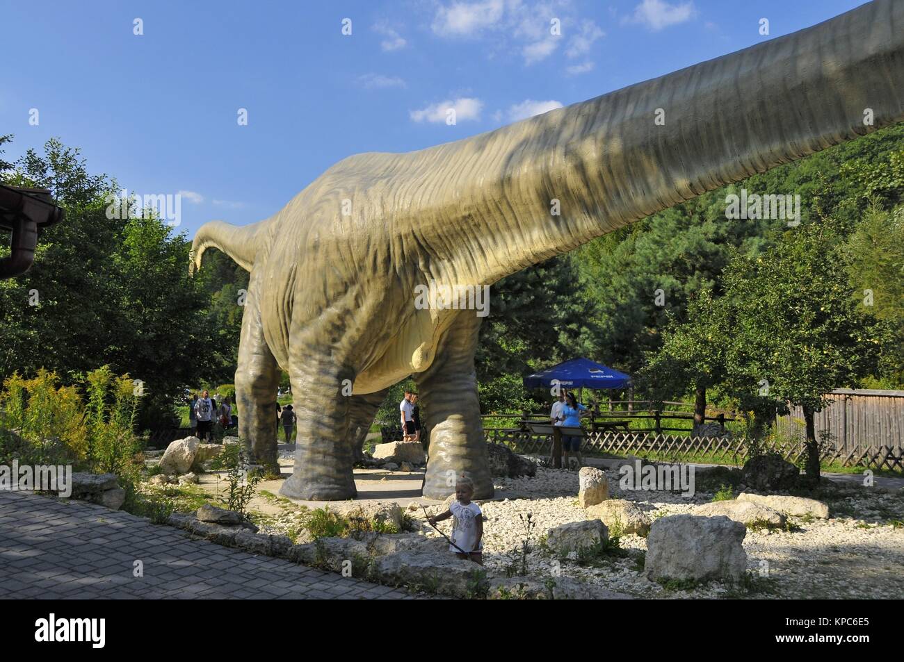 Jurassic Park di Baltow, Swietokrzyskie voivodato, Polonia. Foto Stock