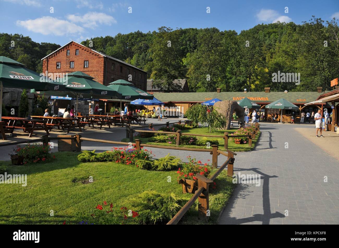 Jurassic Park di Baltow, Swietokrzyskie voivodato, Polonia. Foto Stock