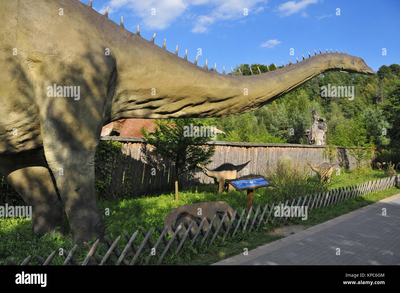 Jurassic Park di Baltow, Swietokrzyskie voivodato, Polonia. Foto Stock