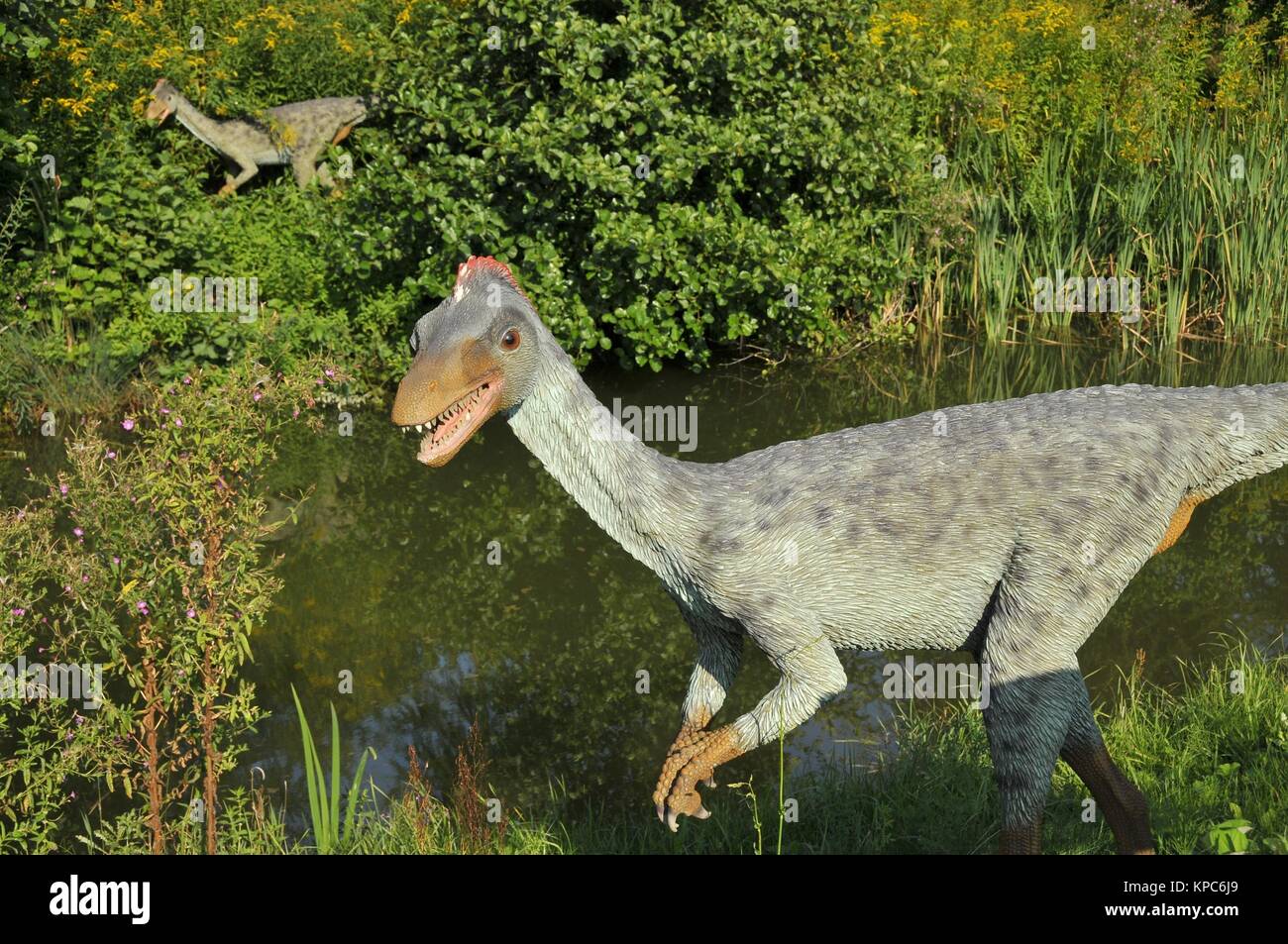 Jurassic Park di Baltow, Swietokrzyskie voivodato, Polonia. Foto Stock