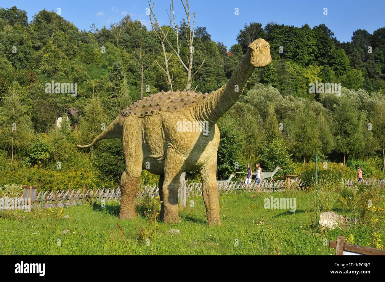 Jurassic Park di Baltow, Swietokrzyskie voivodato, Polonia. Foto Stock