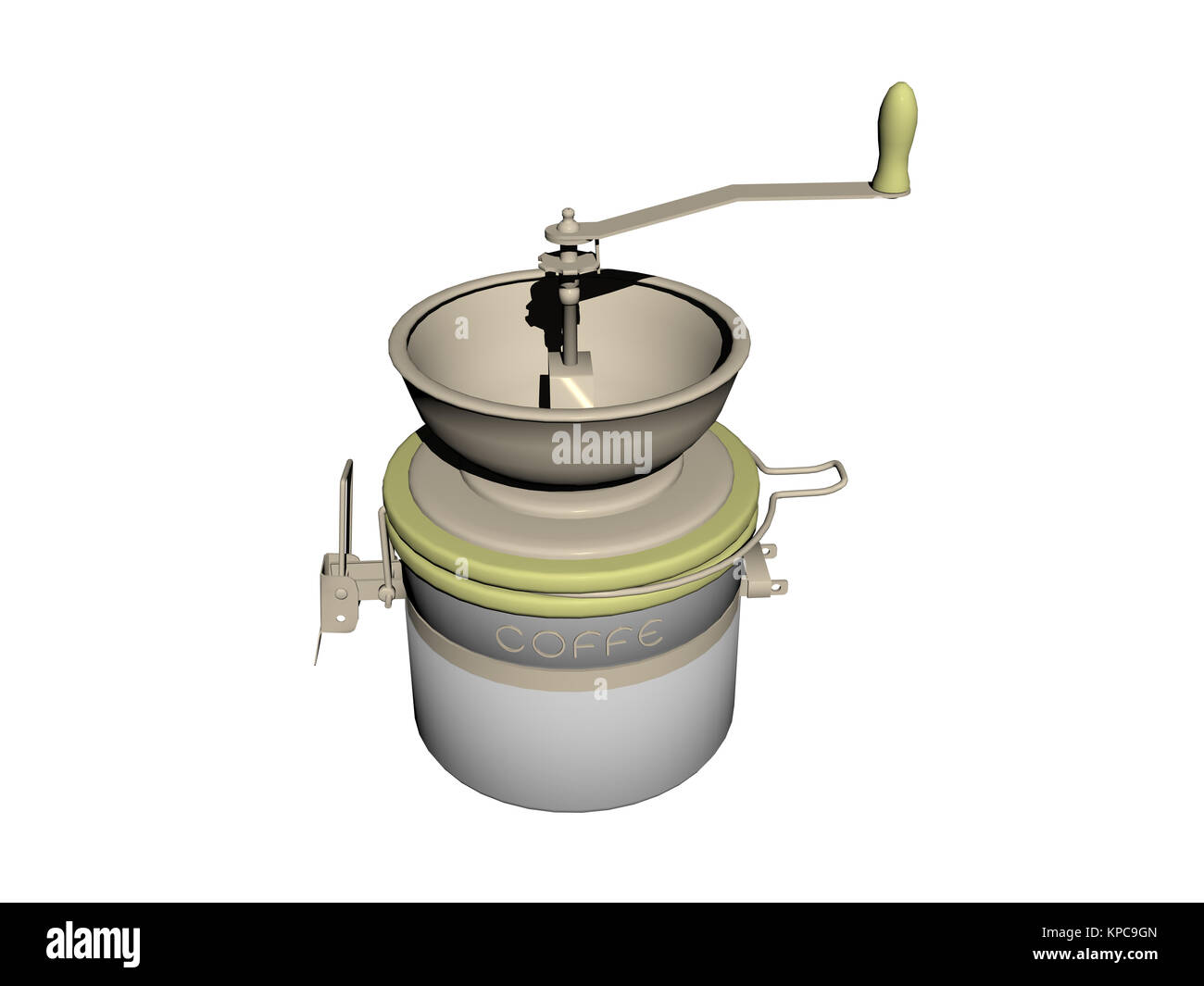 Esentati macinino da caffè Foto Stock