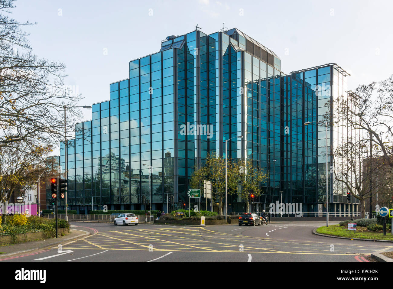 69 Park Lane, Croydon, è stato progettato da R. Seifert & Partners e completata nel 1983. Foto Stock