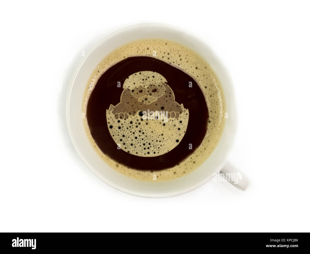 Caffè per la pasqua Foto Stock